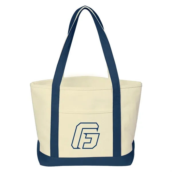 Cotton Canvas Tote Bag - Cotton Canvas Tote Bag - Image 4 of 6