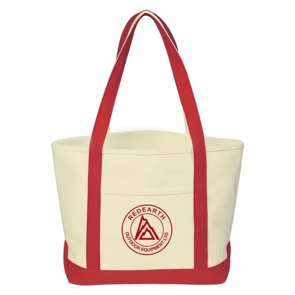 Cotton Canvas Tote Bag - Cotton Canvas Tote Bag - Image 6 of 6