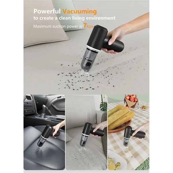 4In1 Multifunctional Car Vacuumer - 4In1 Multifunctional Car Vacuumer - Image 4 of 7
