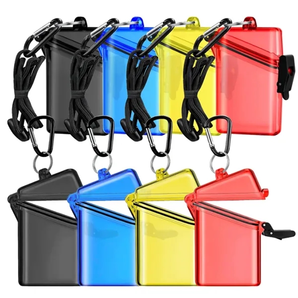 Waterproof Id Card Badge Holder Case First Aid - Waterproof Id Card Badge Holder Case First Aid - Image 0 of 2