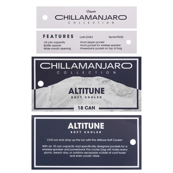 Chillamanjaro™ 18 Can Altitune Cooler Bag - Chillamanjaro™ 18 Can Altitune Cooler Bag - Image 11 of 11