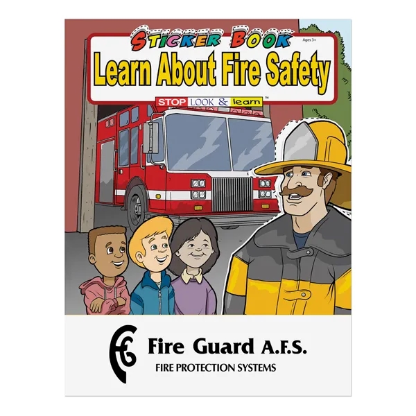 Learn About Fire Safety Stickers Book - Learn About Fire Safety Stickers Book - Image 0 of 0