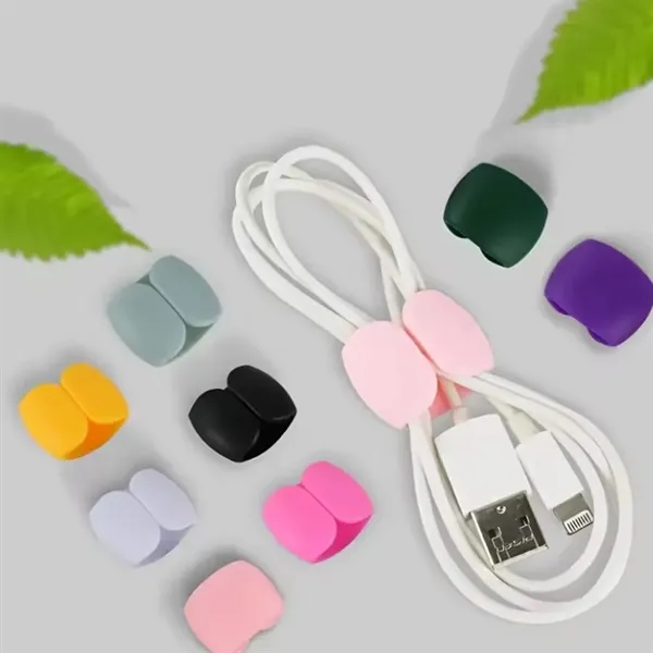 4/5"x1" Earphone Holder Wrap Cord Organizer - 4/5"x1" Earphone Holder Wrap Cord Organizer - Image 2 of 2