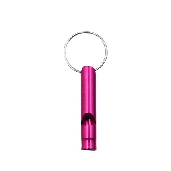 Aluminum Alloy Whistles With Key Chains - Aluminum Alloy Whistles With Key Chains - Image 2 of 6