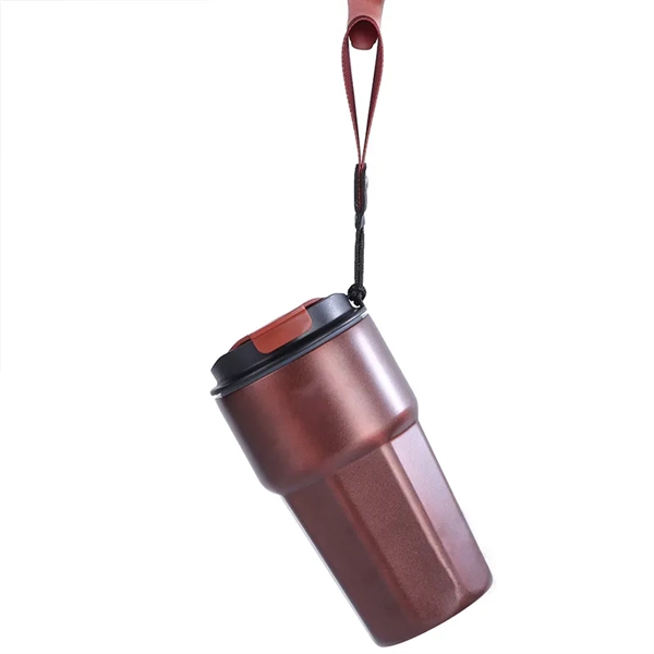 14oz Stainless Steel Insulated Travel Mug - 14oz Stainless Steel Insulated Travel Mug - Image 4 of 7