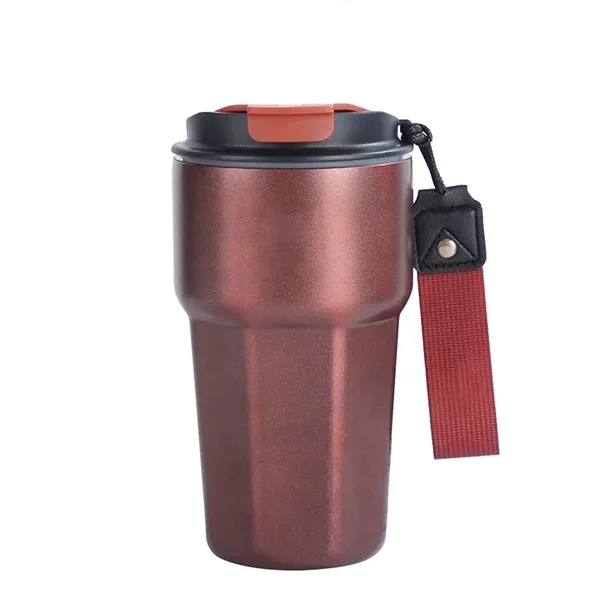14oz Stainless Steel Insulated Travel Mug - 14oz Stainless Steel Insulated Travel Mug - Image 5 of 7