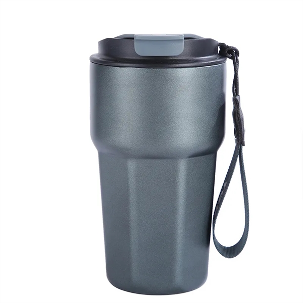 14oz Stainless Steel Insulated Travel Mug - 14oz Stainless Steel Insulated Travel Mug - Image 7 of 7