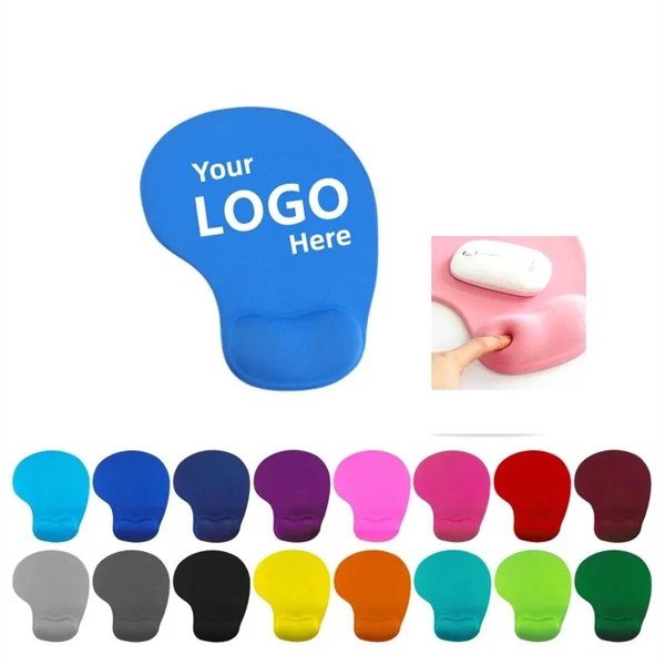 Silicone Wrist Rest Mouse Pad - Silicone Wrist Rest Mouse Pad - Image 0 of 1