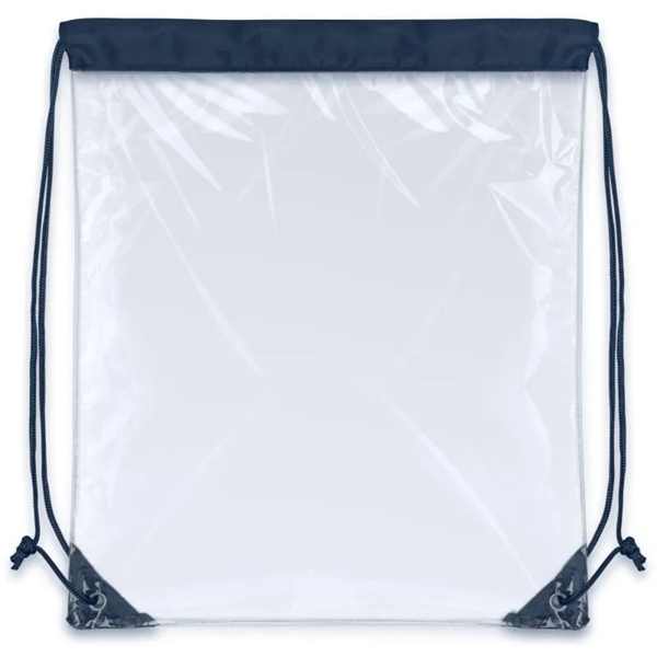 Clear Drawstring Backpack Bags - Clear Drawstring Backpack Bags - Image 3 of 5