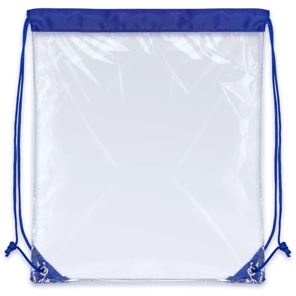 Clear Drawstring Backpack Bags - Clear Drawstring Backpack Bags - Image 5 of 5