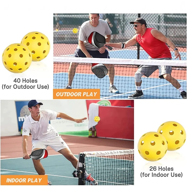 Wood Pickleball Set - Wood Pickleball Set - Image 4 of 5