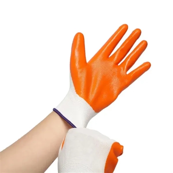 Nitrile Coated Garden Work Gloves - Nitrile Coated Garden Work Gloves - Image 2 of 4