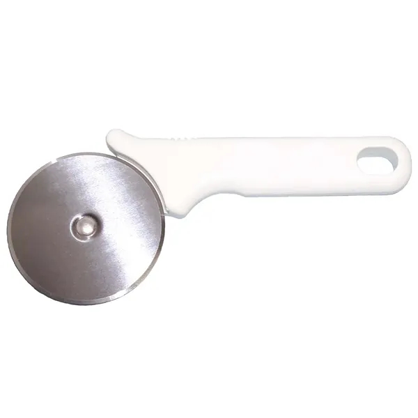 Pizza Cutter White Plastic Handle - Pizza Cutter White Plastic Handle - Image 1 of 2