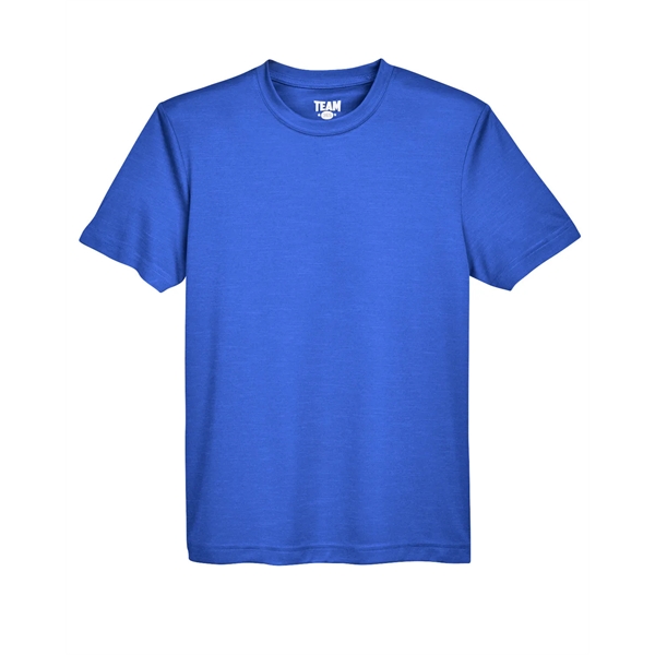 Team 365 Youth Sonic Heather Performance T-Shirt - Team 365 Youth Sonic Heather Performance T-Shirt - Image 63 of 70
