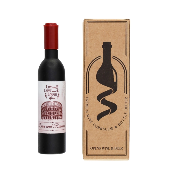 Wine Corkscrew Bottle Opener - Wine Corkscrew Bottle Opener - Image 18 of 19