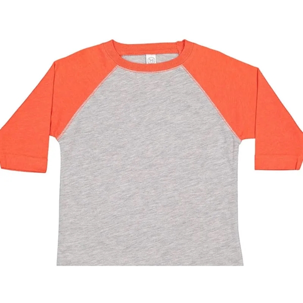 Rabbit Skins Toddler Baseball T-Shirt - Rabbit Skins Toddler Baseball T-Shirt - Image 2 of 12