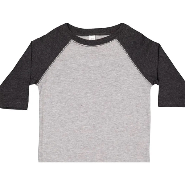 Rabbit Skins Toddler Baseball T-Shirt - Rabbit Skins Toddler Baseball T-Shirt - Image 4 of 12