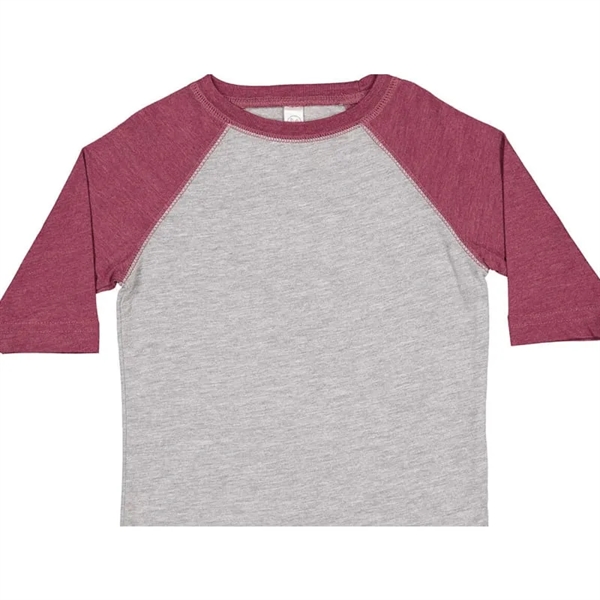 Rabbit Skins Toddler Baseball T-Shirt - Rabbit Skins Toddler Baseball T-Shirt - Image 5 of 12