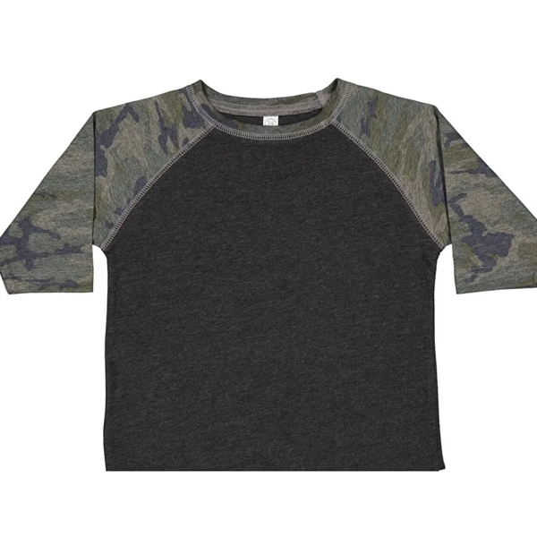 Rabbit Skins Toddler Baseball T-Shirt - Rabbit Skins Toddler Baseball T-Shirt - Image 10 of 12
