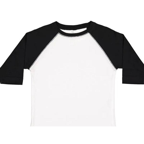 Rabbit Skins Toddler Baseball T-Shirt - Rabbit Skins Toddler Baseball T-Shirt - Image 11 of 12