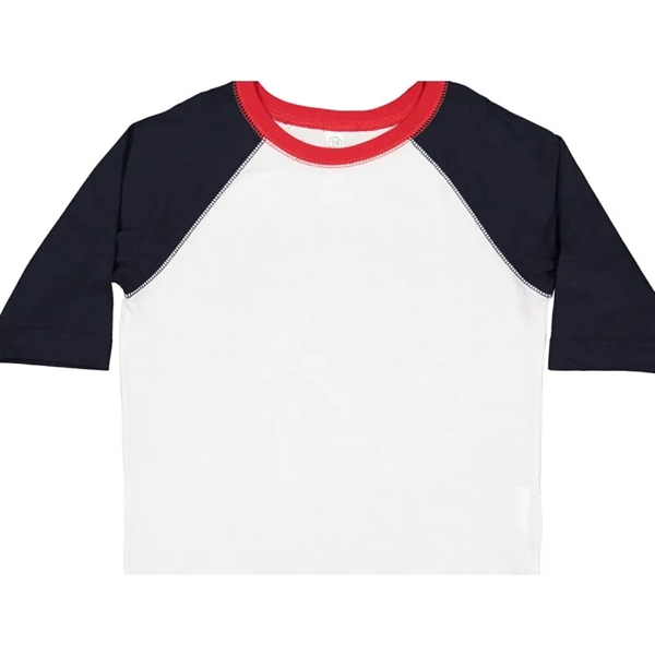 Rabbit Skins Toddler Baseball T-Shirt - Rabbit Skins Toddler Baseball T-Shirt - Image 12 of 12