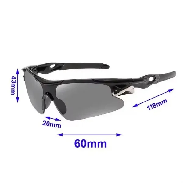 Windproof Sports Goggles Bicycle Cycling Sunglasses - Windproof Sports Goggles Bicycle Cycling Sunglasses - Image 2 of 2