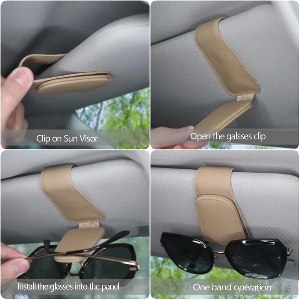 Magnetic Sunglasses Holders for Car Sun Visor - Magnetic Sunglasses Holders for Car Sun Visor - Image 4 of 4