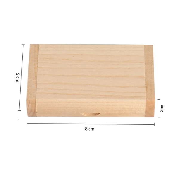 Wooden Data Storage USB Flash Drive With Box - Wooden Data Storage USB Flash Drive With Box - Image 1 of 4