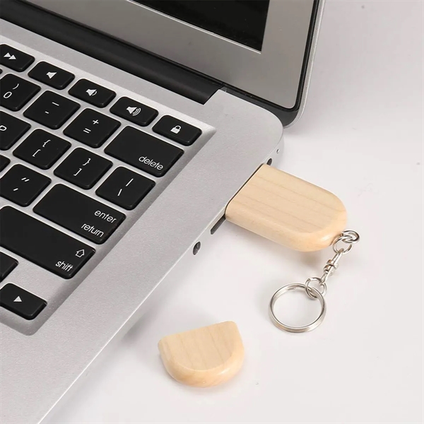 Wooden Data Storage USB Flash Drive With Box - Wooden Data Storage USB Flash Drive With Box - Image 2 of 4
