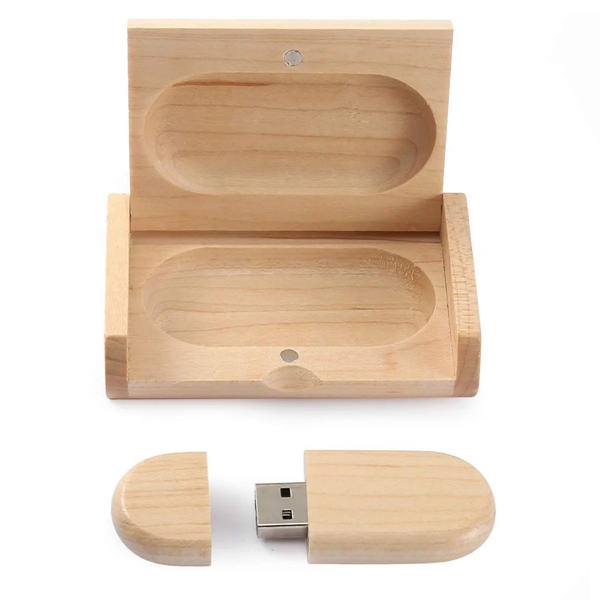 Wooden Data Storage USB Flash Drive With Box - Wooden Data Storage USB Flash Drive With Box - Image 3 of 4