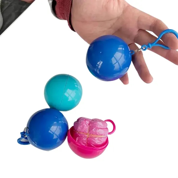 Portable Disposable Raincoat Ball - Portable Disposable Raincoat Ball - Image 2 of 12