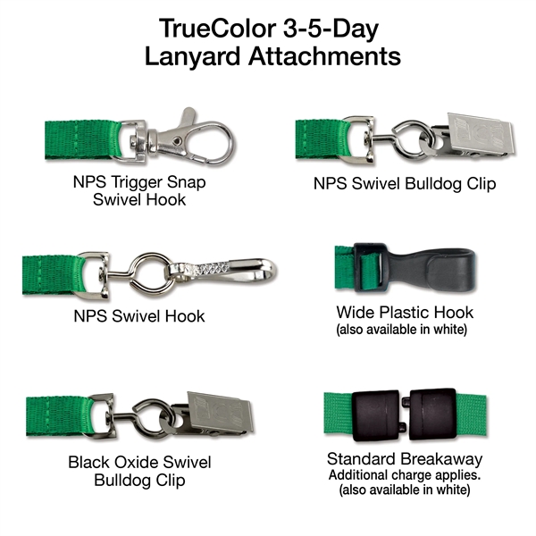 1" TrueColor Custom Full Color Lanyard - 1" TrueColor Custom Full Color Lanyard - Image 6 of 7