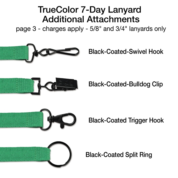 3/4" TrueColor Custom Bamboo Lanyard - 3/4" TrueColor Custom Bamboo Lanyard - Image 6 of 8