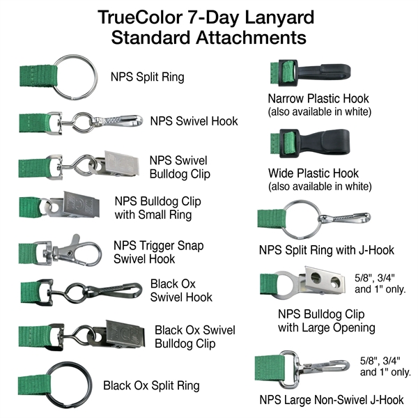 3/4" TrueColor Custom Bamboo Lanyard - 3/4" TrueColor Custom Bamboo Lanyard - Image 3 of 8