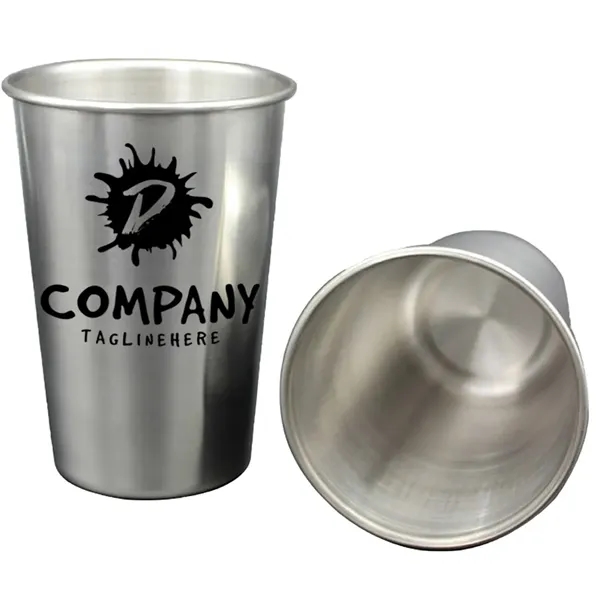 Custom Stainless-Steel Cup for Bar Restaurant Camping Mug - Custom Stainless-Steel Cup for Bar Restaurant Camping Mug - Image 4 of 6