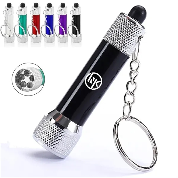 Pocket Mini Flashlight Aluminum Key Chain - Pocket Mini Flashlight Aluminum Key Chain - Image 0 of 4