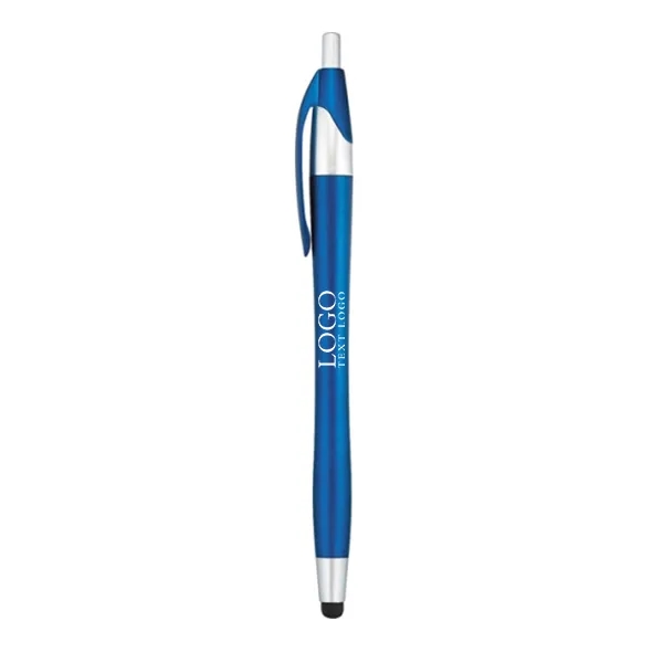 Custom Matte Color Stylus Ballpoint Pen - Custom Matte Color Stylus Ballpoint Pen - Image 3 of 7