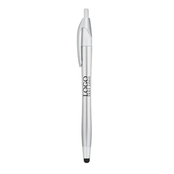 Custom Matte Color Stylus Ballpoint Pen - Custom Matte Color Stylus Ballpoint Pen - Image 4 of 7