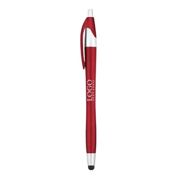 Custom Matte Color Stylus Ballpoint Pen - Custom Matte Color Stylus Ballpoint Pen - Image 6 of 7