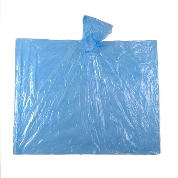 Disposable Translucent PE Rain Poncho Or Raincoat - Disposable Translucent PE Rain Poncho Or Raincoat - Image 2 of 7