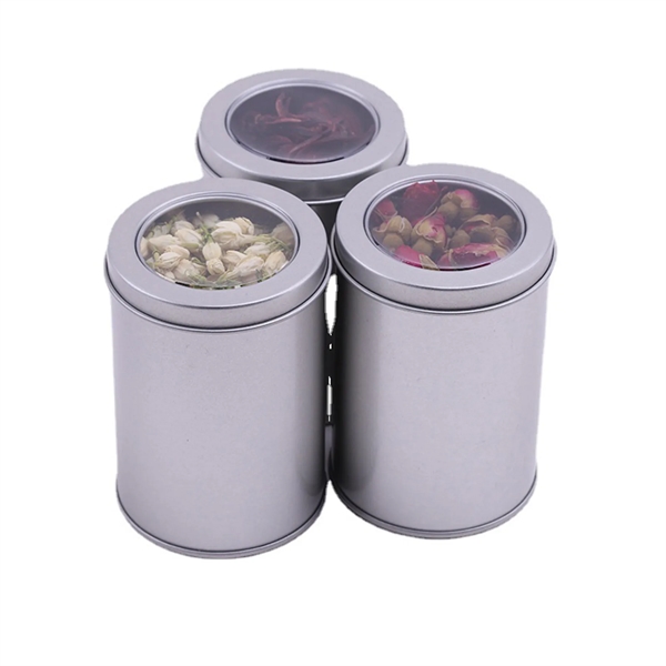 Round candy snack tin box - Round candy snack tin box - Image 3 of 4