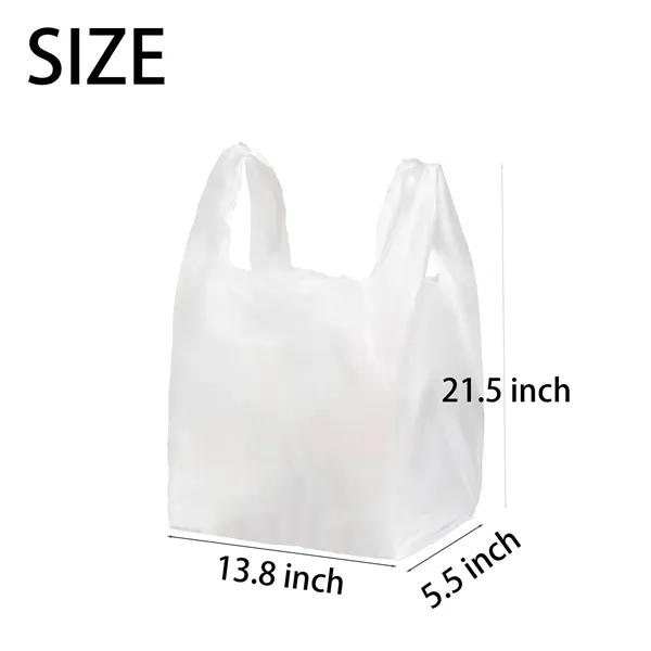 Economy T-Shirt Style Big Plastic Bag - Economy T-Shirt Style Big Plastic Bag - Image 1 of 2