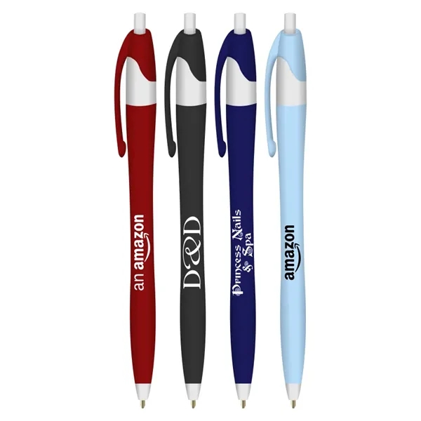 Union Printed, "Elegant" Clicker Pen - Colored Barrels - Union Printed, "Elegant" Clicker Pen - Colored Barrels - Image 1 of 1