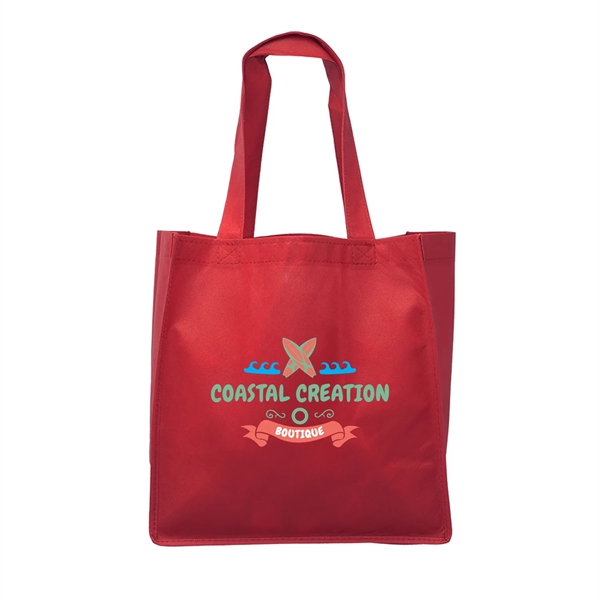 CLIPPER Non-woven Grocery Tote Bags w/ Full Color Imprint - CLIPPER Non-woven Grocery Tote Bags w/ Full Color Imprint - Image 5 of 22