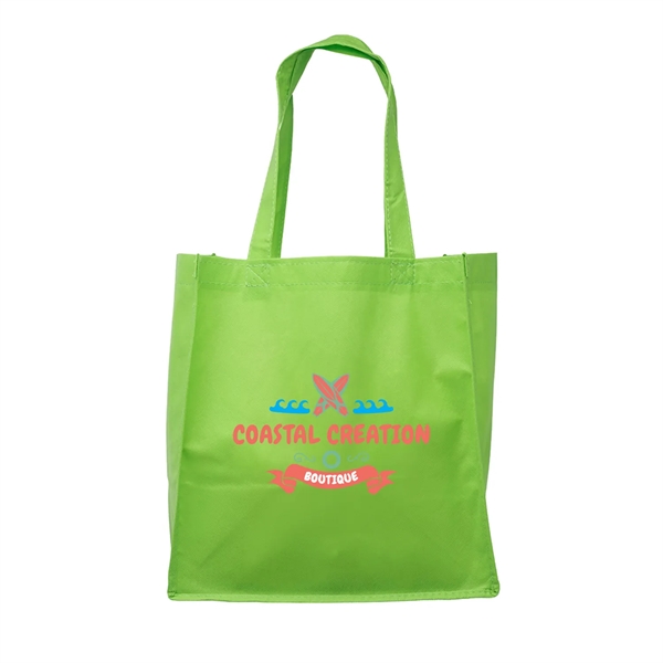 CLIPPER Non-woven Grocery Tote Bags w/ Full Color Imprint - CLIPPER Non-woven Grocery Tote Bags w/ Full Color Imprint - Image 8 of 22