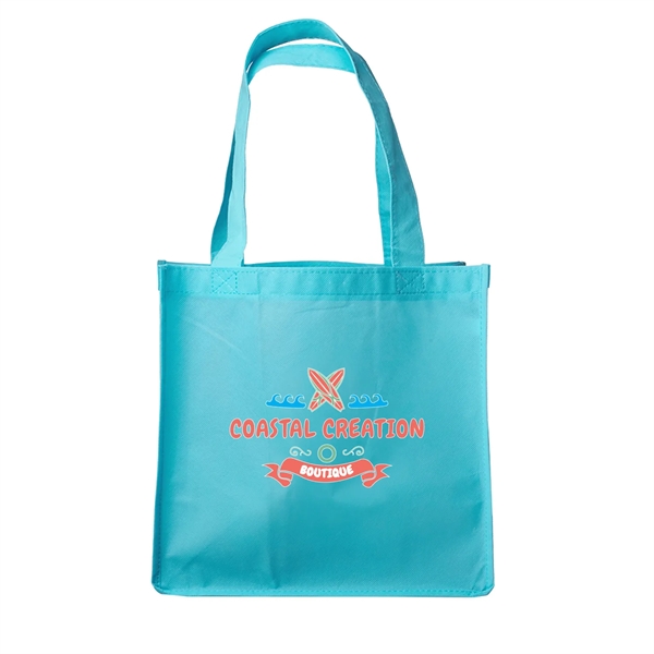 CLIPPER Non-woven Grocery Tote Bags w/ Full Color Imprint - CLIPPER Non-woven Grocery Tote Bags w/ Full Color Imprint - Image 1 of 22