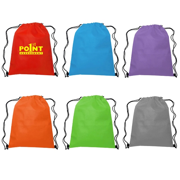 Non-woven Drawstring Backpack - Non-woven Drawstring Backpack - Image 0 of 0