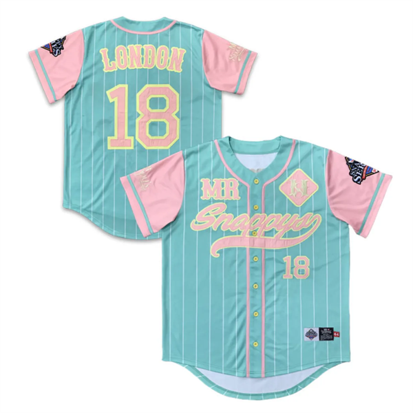 Homerun Tackle Twill Baseball Jersey with Buttons - Homerun Tackle Twill Baseball Jersey with Buttons - Image 1 of 1