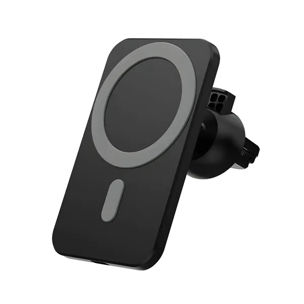 Wireless Magnetic Car Mount Charger Qi 15W - Wireless Magnetic Car Mount Charger Qi 15W - Image 2 of 5