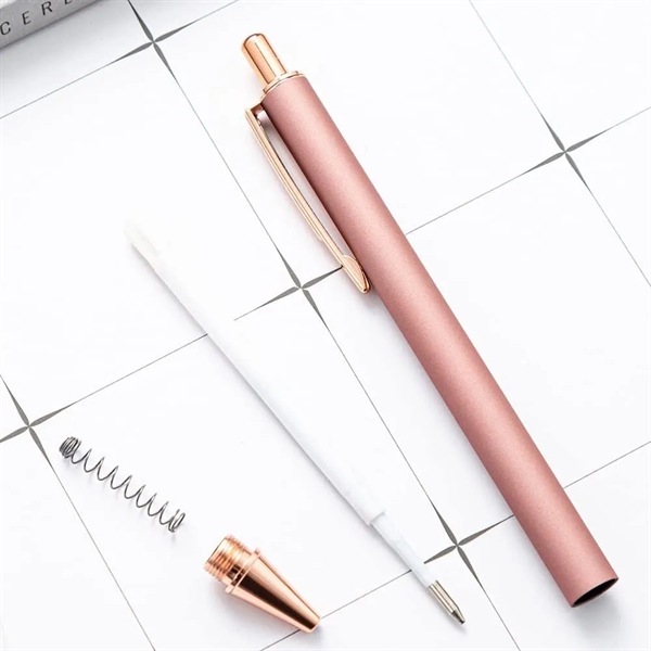 Siena Velvet Pen with Rose Gold Accents - Siena Velvet Pen with Rose Gold Accents - Image 6 of 6